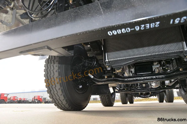 Sanhuan Shitong Haolong Comfort Edition 260 hp 8X2(10 wheels) 7.6m Flatbed Cargo Truck (China VI) Chassis (2) | 86Trucks
