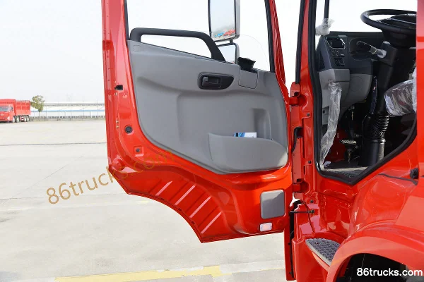 Sanhuan Shitong Haolong 220hp 6X2(8 wheels) 4.8m Side Panel Cargo Truck Cab (2) | 86Trucks