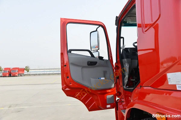 Sanhuan Shitong Haolong 220hp 6X2(8 wheels) 4.8m Side Panel Cargo Truck Cab (1) | 86Trucks