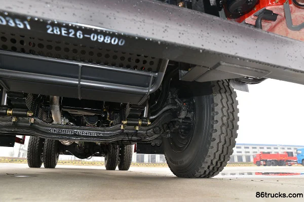 Sanhuan Shitong Haolong Light Truck 130 hp 4X2(6 wheels) 3.8m Dump Truck Chassis (3) | 86Trucks