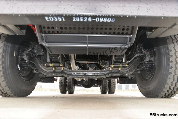 Sanhuan Shitong Haolong Light Truck 130 hp 4X2(6 wheels) 3.8m Dump Truck Chassis (1) | 86Trucks