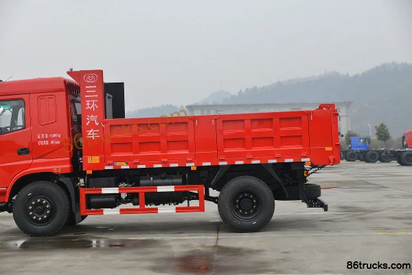 Sanhuan Shitong Haolong Light Truck 130 hp 4X2(6 wheels) 3.8m Dump Truck Body (2) | 86Trucks