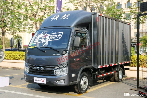 Foton Times Linghang S1 1,5 L 136 ch 4X2(6 roues) essence fourgon micro camion 3,7 m simple cabine (China VI) (rapport de pont 4,333) Extéri