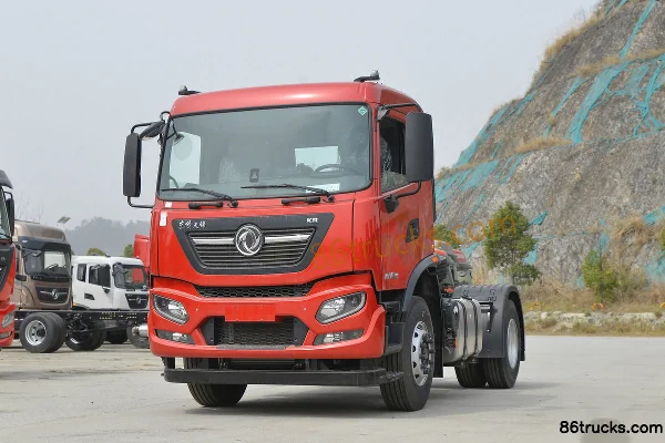 Dongfeng Tianjin KR 4.8L Diesel 240 hp 4X2(6 wheels) Fast Gear 8-speed Tractor Truck Exterior (3) | 86Trucks