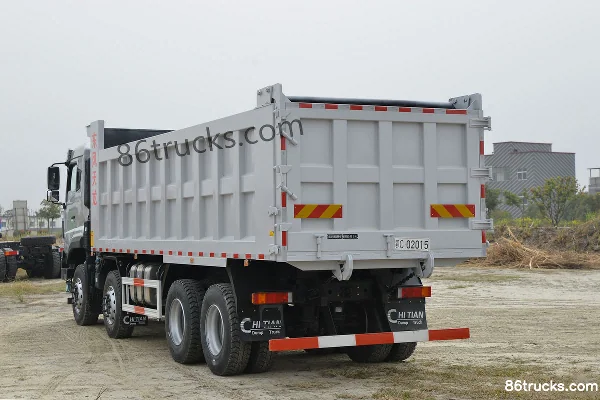 Dongfeng Commercial Vehicle New Tianlong KC Heavy Truck 385 hp 8X4(12 wheels) 6.2m Dump Truck (China VI) Body (3) | 86Trucks