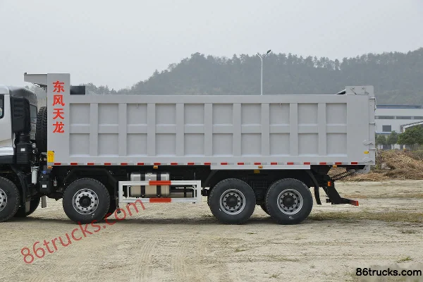 Dongfeng Commercial Vehicle New Tianlong KC Heavy Truck 385 hp 8X4(12 wheels) 6.2m Dump Truck (China VI) Body (2) | 86Trucks
