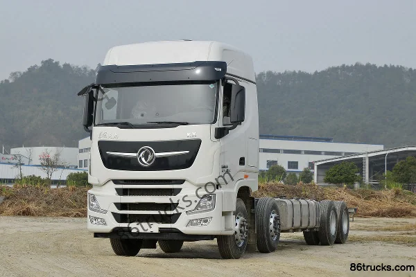 Dongfeng Commercial Vehicle Tianlong KX Flagship King 465 hp 8X4(12 wheels) 9.5m AMT Automatic Flatbed Cargo Truck (China VI) Exterior (3)