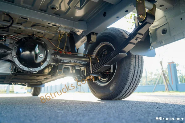 New Gonow Shuailing 2021 3.2T 4.865m fourgon électrique 41.6kWh Châssis (3) | 86Trucks