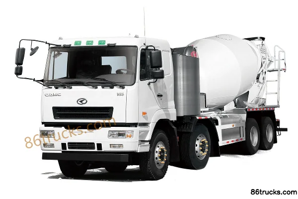 Hualing M5 490 hp 8X4(12 wheels) Battery Swap electric concrete mixer truck 282kWh Exterior