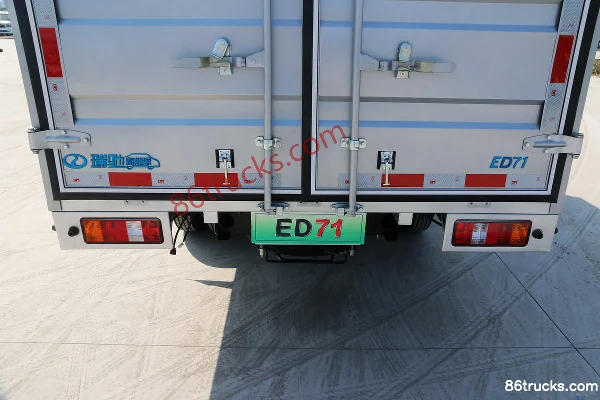 Ruichi ED71 3.5T 3.695m electric van micro truck 60.152kWh 4X2(6 wheels) Body (3) | 86Trucks