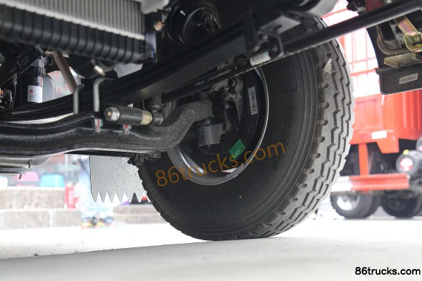 Sinotruk HOWO Zhuimeng 130hp 4X2(6 wheels) 4.15m Single Row Flatbed Light Truck (Ratio 4.875) Chassis (3) | 86Trucks