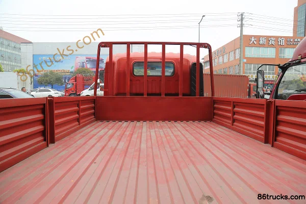 Sinotruk HOWO Zhuimeng 130hp 4X2(6 wheels) 4.15m Single Row Flatbed Light Truck (Ratio 4.875) Body (3) | 86Trucks