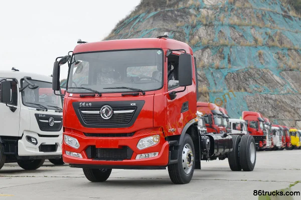 Dongfeng Commercial Vehicle Tianjin KR Elite Edition 210hp 4X2(6 wheels) 6.8m Flatbed Cargo Truck (Flat Roof)(Ratio 4.1) Exterior (3) | 86Tr