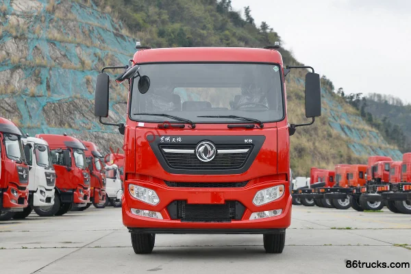 Dongfeng Commercial Vehicle Tianjin KR Elite Edition 210hp 4X2(6 wheels) 6.8m Flatbed Cargo Truck (Flat Roof)(Ratio 4.1) Exterior (2) | 86Tr