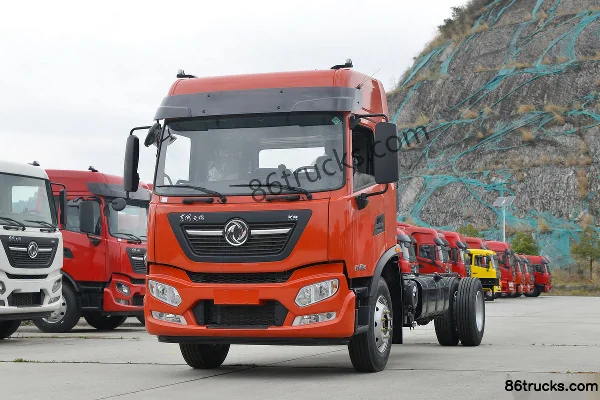 Dongfeng Commercial Vehicle Tianjin KR Elite Edition 210hp 4X2(6 wheels) 6.8m flatbed cargo truck (China VI) (high roof) Exterior (3) | 86Tr
