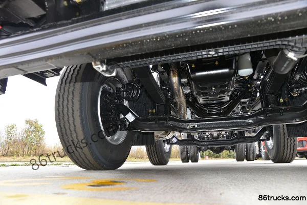 Dongfeng Commercial Vehicle Tianjin KR Elite Edition 260 hp 6X2(8 wheels) 6.8m flatbed cargo truck (China VI) (flat roof double sleeper) Cha