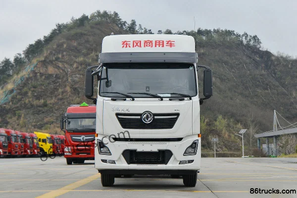 Dongfeng Commercial Vehicle Tianlong KL Standard Load Edition 6X4(10 wheels) Electric battery swap tractor truck 360kWh Exterior (2) | 86Tru