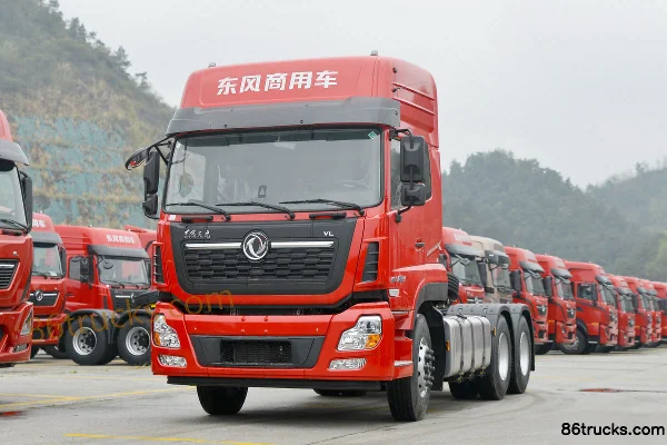 Dongfeng Commercial Vehicle Tianlong VL Heavy Truck 2018 520 hp 6X4(10 wheels) Tractor Truck (Flat Top) Exterior (3) | 86Trucks