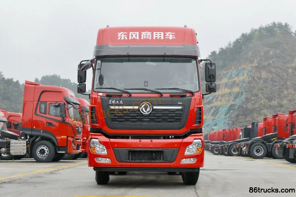 Dongfeng Commercial Vehicle Tianlong VL Heavy Truck 2018 520 hp 6X4(10 wheels) Tractor Truck (Flat Top) Exterior (2) | 86Trucks