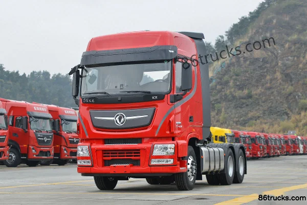 Dongfeng Commercial Vehicle Tianlong Flagship KX Classic Edition 520 hp 6X4(10 wheels) Tractor Truck (China VI) (Axle Ratio 3.64) Exterior (