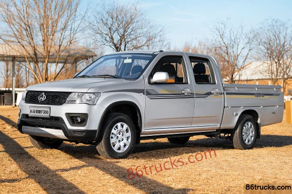 Changan Kaicheng F300 2022 True Fragrance Edition 1.5L Gasoline 115hp 2WD 5MT Long Wheelbase Double Row Pickup Cab (3) | 86Trucks