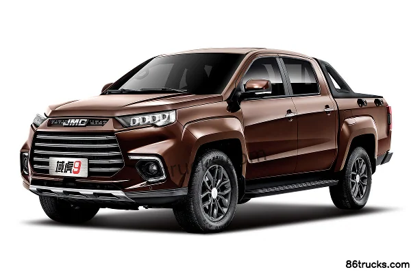 JMC Yuhu9 2019 Shuxiang Edition 2.0T Gasoline 220hp 6-speed Manual 2WD Double-row SUV-class Smart Pickup Exterior (3) | 86Trucks
