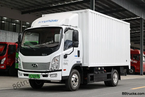 Hyundai Commercial Vehicle Hongtu EV 4,5 T 4,2 m fourgon électrique pur cabine simple 114,5 kWh 4X2(6 roues) Extérieur (3) | 86Trucks