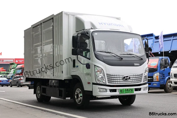 Hyundai Commercial Vehicle Hongtu EV 4.5T 4.2m single-row pure electric van light truck 114.5kWh 4X2(6 wheels) Exterior
