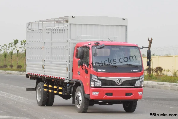 Dongfeng Furui Card F9 220 hp 4X2(6 wheels) 6.8m guardrail cargo truck (China VI) Exterior