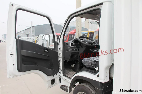 Yuejin Fuxing S100 95 ch 4X2(6 roues) Diesel Camion léger fourgon 4,17 m monoplace (China VI) Cabine (1) | 86Trucks
