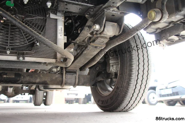 Yuejin Fuxing S100 95 ch 4X2(6 roues) Diesel Camion léger fourgon 4,17 m monoplace (China VI) Châssis (3) | 86Trucks