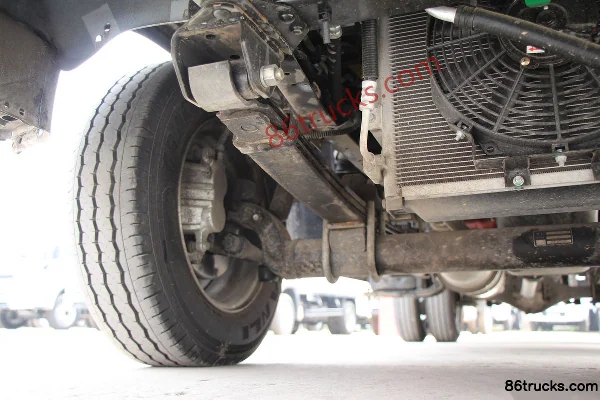 Yuejin Fuxing S100 95 ch 4X2(6 roues) Diesel Camion léger fourgon 4,17 m monoplace (China VI) Châssis (2) | 86Trucks
