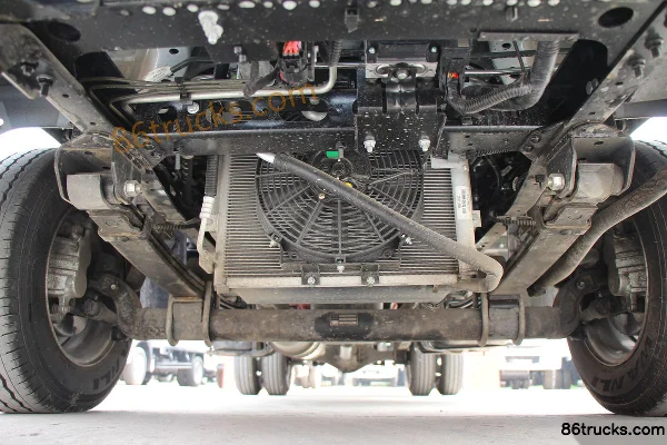 Yuejin Fuxing S100 95 ch 4X2(6 roues) Diesel Camion léger fourgon 4,17 m monoplace (China VI) Châssis (1) | 86Trucks