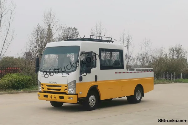 Qingling Isuzu KV100 2023 120 hp 4X2(6 wheels) 2.52m engineering truck (China VI) Exterior (3) | 86Trucks