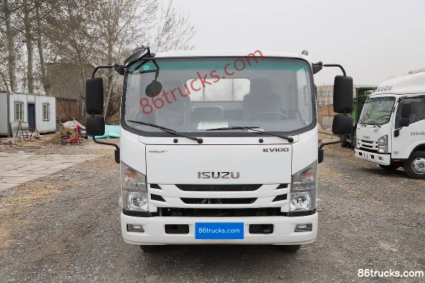 Isuzu KV100 120 ch 4X2(6 roues) camion léger à plateau 4,205 m cabine simple (rapport de pont 5,72) Extérieur (2) | 86Trucks