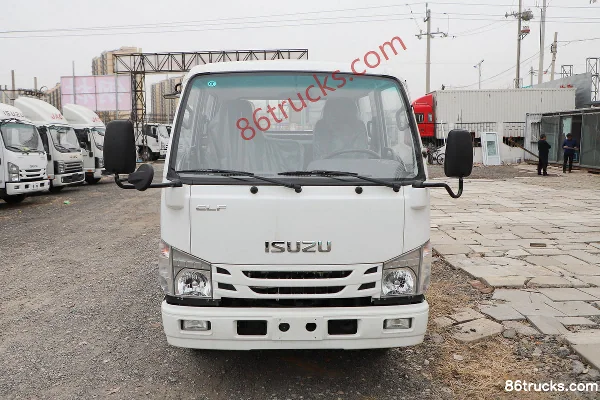 Qingling Isuzu 100P 120 hp 4X2(6 roues) 3.235m double-row flatbed light truck (axle ratio 5.375) Extérieur (2) | 86Trucks
