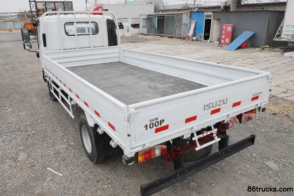 Isuzu KV100 120 ch 4X2(6 roues) camion léger à plateau 4,205 m cabine simple (rapport de pont 5,72) Carrosserie (2) | 86Trucks