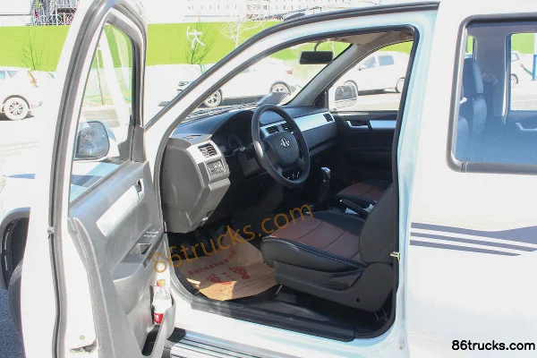 Changan Kaicheng F300 2022 Hou Lang 1.5L essence 115 ch deux roues motrices 5MT empattement standard double cabine pick-up Châssis (1) | 86T