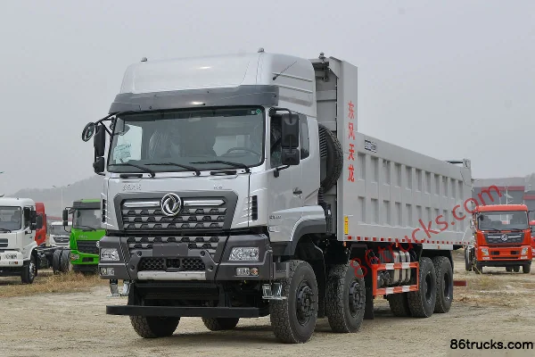 Dongfeng Commercial Vehicle Tianlong KC Heavy Truck 465 hp 8X4(12 wheels) 8.2m Dump Truck (China VI) (Front Axle 9T) Exterior (3) | 86Trucks