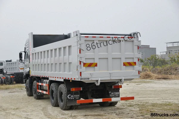 Dongfeng Commercial Vehicle Tianlong KC Heavy Truck 465 hp 8X4(12 wheels) 8.2m Dump Truck (China VI) (Front Axle 9T) Body (3) | 86Trucks
