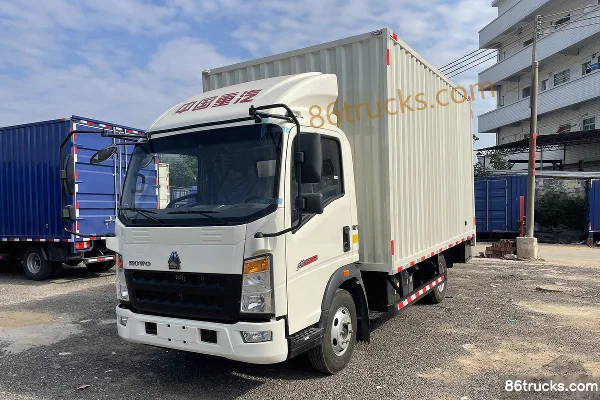 Sinotruk HOWO Zhuimeng 130 ch 4X2(6 roues) camion léger fourgon monoplace 4,15 m (China VI) Extérieur (3) | 86Trucks