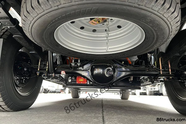 Qingling Isuzu Daka TAGA 2022 Model Deluxe Edition 2WD Double Cab Pure Electric Van Pickup Chassis (2) | 86Trucks