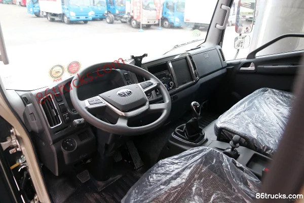 FAW Jiefang J6F large 160 ch 4X2(6 roues) camion porteur fourgon 4,16 m cabine simple (China VI) (3) | 86Trucks