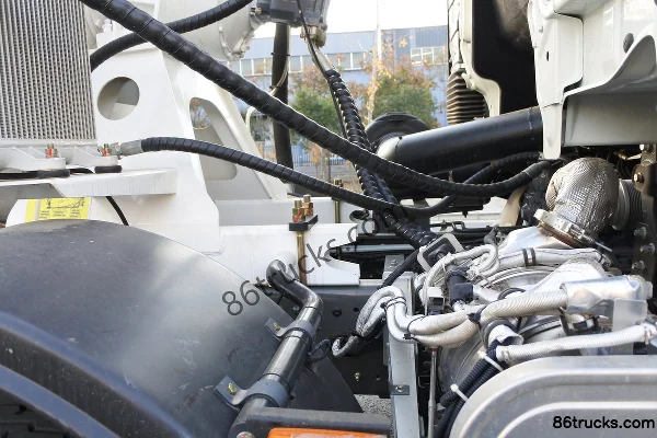 Sinotruk HOWO HOWO TX 350hp 8X4(12 wheels) 7.95m³ Concrete Mixer Truck (China VI) (ZBG5311GJB30F7) Cab (2) | 86Trucks