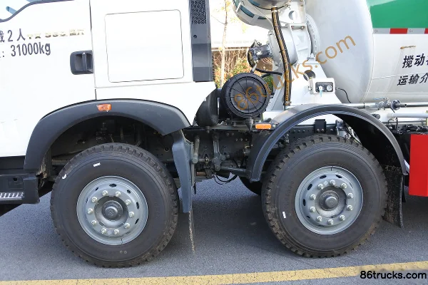 Sinotruk HOWO HOWO TX 350hp 8X4(12 wheels) 7.95m³ Concrete Mixer Truck (China VI) (ZBG5311GJB30F7) Cab (1) | 86Trucks