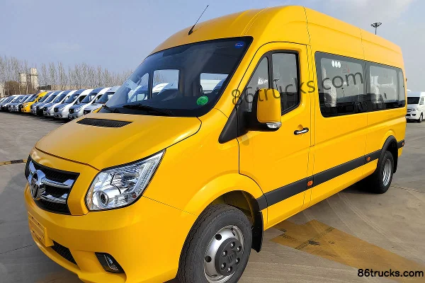 Foton véhicule utilitaire Tuyano 2022 177 ch 2,8 T diesel 14 places fourgon empattement allongé toit moyen (double roues arrière) Extérieur
