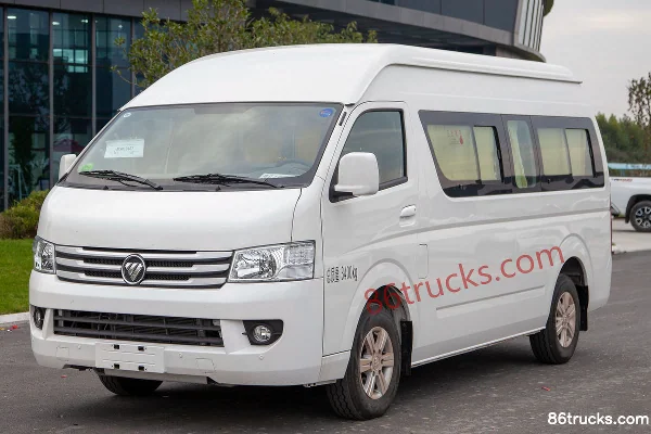 Foton Business Vehicle Fengjing G9 2022 Zunxiang Edition 160hp 2.4L Gasoline 9-Seat Long Wheelbase High Roof Business Vehicle Exterior (3)