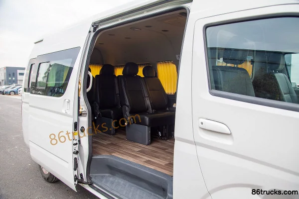 Foton Business Vehicle Fengjing G9 2022 Zunxiang Edition 160hp 2.4L Gasoline 9-Seat Long Wheelbase High Roof Business Vehicle Cargo Box (3)