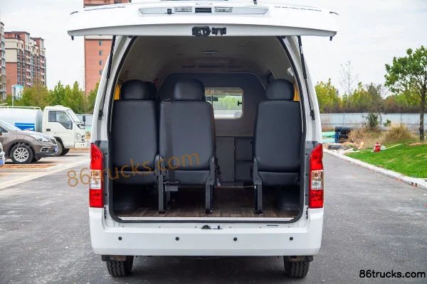 Foton Business Vehicle Fengjing G9 2022 Zunxiang Edition 160hp 2.4L Gasoline 9-Seat Long Wheelbase High Roof Business Vehicle Cargo Box (1)