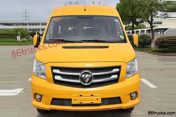 Foton utilitaire Tuyano 2022 édition Changxiang 177 ch 2.8T diesel 4 roues motrices 12 places camion benne à plateforme pour chantier Extéri